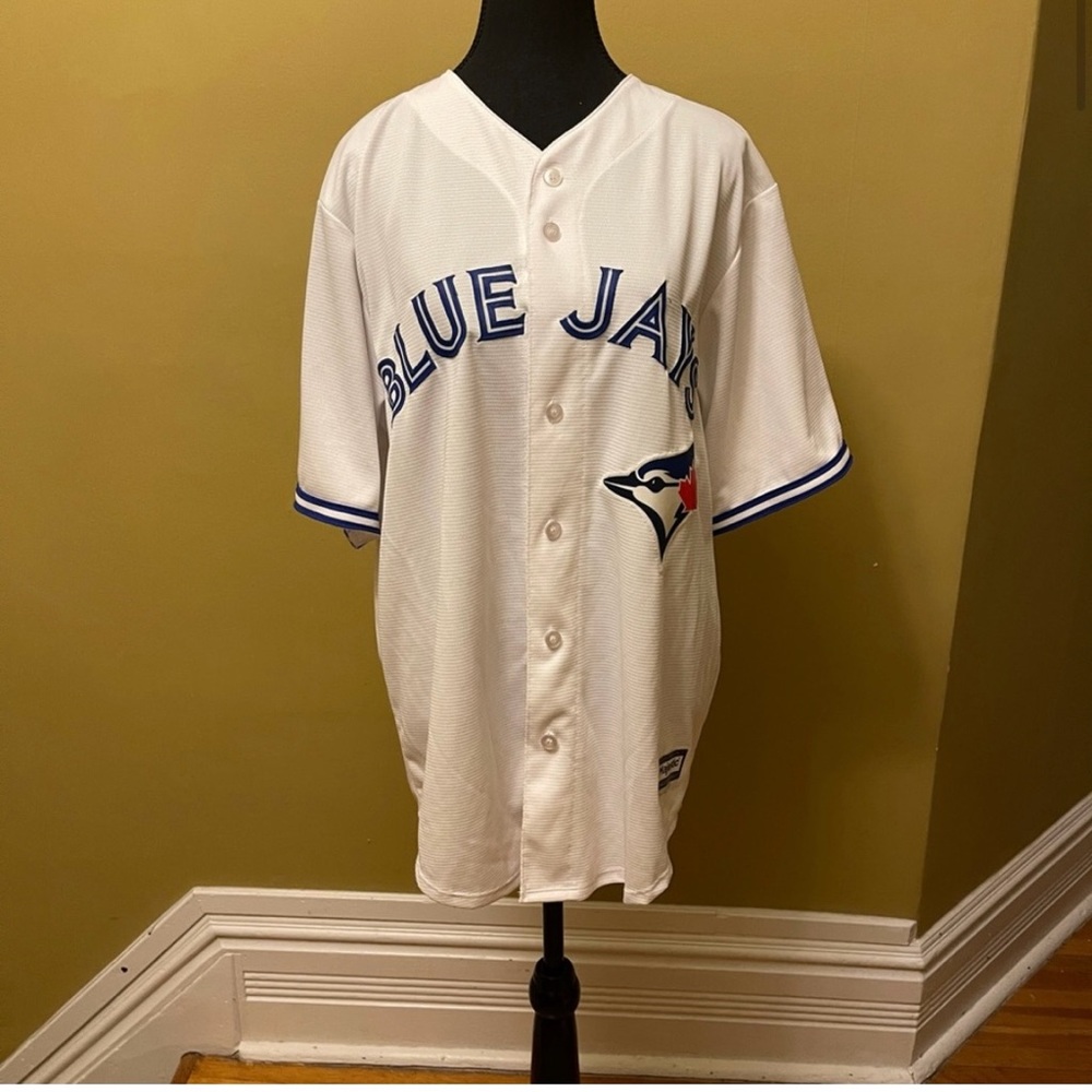 Majestic White Cool Base Jersey